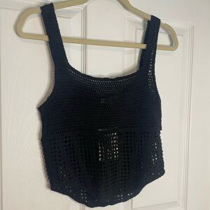 REBELLION AGAIN - KNIT CROP